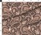 Flower Brown Floral Deer Christmas Plants Neutral Monochromatic Animal Print Magical Fairytale Cone Northern Earth Tone Custom Printed Fabric by Spoonflower Various Fabrics by the Yard or Fat Quarter